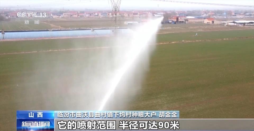  春灌时节来临，科技助力麦田精准供水。 新闻 春灌时节来临，科技助力麦田精准供水。 新闻