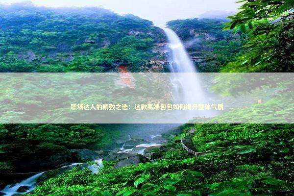 职场达人的精致之选：这款高端包包如何提升整体气质 时尚用品